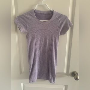 lululemon swift top size 2 purple